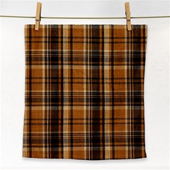 Tartan Design Face Towel by impacteesstreetwearfour