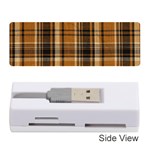 Tartan Design Memory Card Reader (Stick) Front