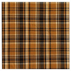 Tartan Design Wooden Puzzle Square