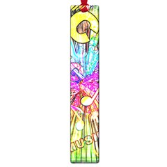 Music Abstract Sound Colorful Large Book Marks by Mariart