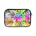 Music Abstract Sound Colorful Apple iPad Mini Zipper Cases Front