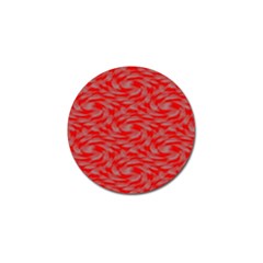 Background Abstraction Red Gray Golf Ball Marker