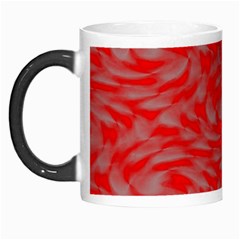 Background Abstraction Red Gray Morph Mugs