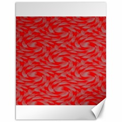 Background Abstraction Red Gray Canvas 12  x 16 