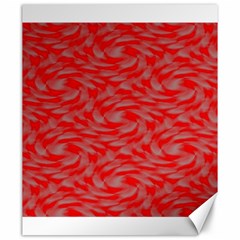 Background Abstraction Red Gray Canvas 20  x 24 