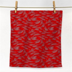 Background Abstraction Red Gray Face Towel