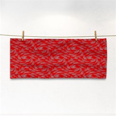 Background Abstraction Red Gray Hand Towel