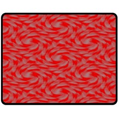 Background Abstraction Red Gray Fleece Blanket (medium) 