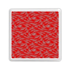 Background Abstraction Red Gray Memory Card Reader (Square)