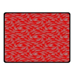 Background Abstraction Red Gray Double Sided Fleece Blanket (small)  by HermanTelo