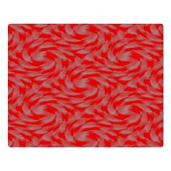 Background Abstraction Red Gray Double Sided Flano Blanket (large) 