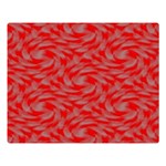 Background Abstraction Red Gray Double Sided Flano Blanket (Large)  80 x60  Blanket Front