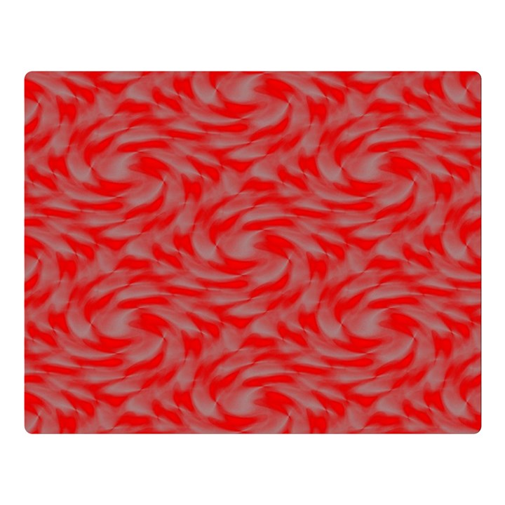 Background Abstraction Red Gray Double Sided Flano Blanket (Large) 