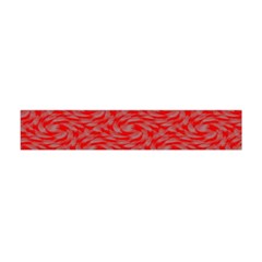 Background Abstraction Red Gray Flano Scarf (Mini)