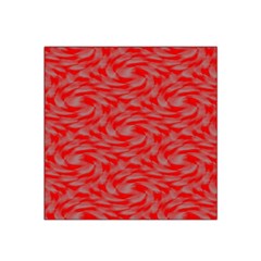 Background Abstraction Red Gray Satin Bandana Scarf