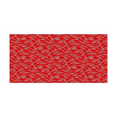 Background Abstraction Red Gray Yoga Headband