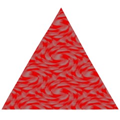 Background Abstraction Red Gray Wooden Puzzle Triangle