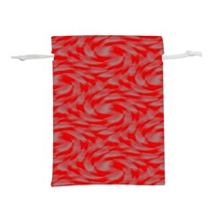 Background Abstraction Red Gray Lightweight Drawstring Pouch (s)