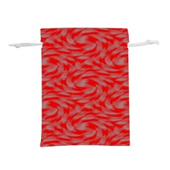 Background Abstraction Red Gray Lightweight Drawstring Pouch (l)