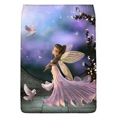 Little Fairy With Dove Removable Flap Cover (s) by FantasyWorld7