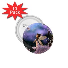 Little Fairy With Dove 1 75  Buttons (10 Pack) by FantasyWorld7