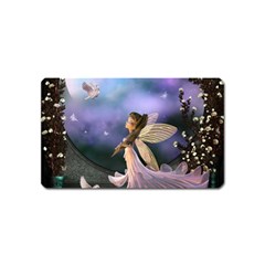 Little Fairy With Dove Magnet (name Card) by FantasyWorld7