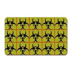 Biohazard Sign Magnet (rectangular) by ArtworkByPatrick