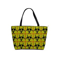 Biohazard Sign Classic Shoulder Handbag by ArtworkByPatrick