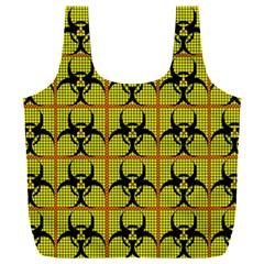 Biohazard Sign Full Print Recycle Bag (xxl)