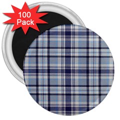 Tartan Design 2 3  Magnets (100 Pack) by impacteesstreetwearfour