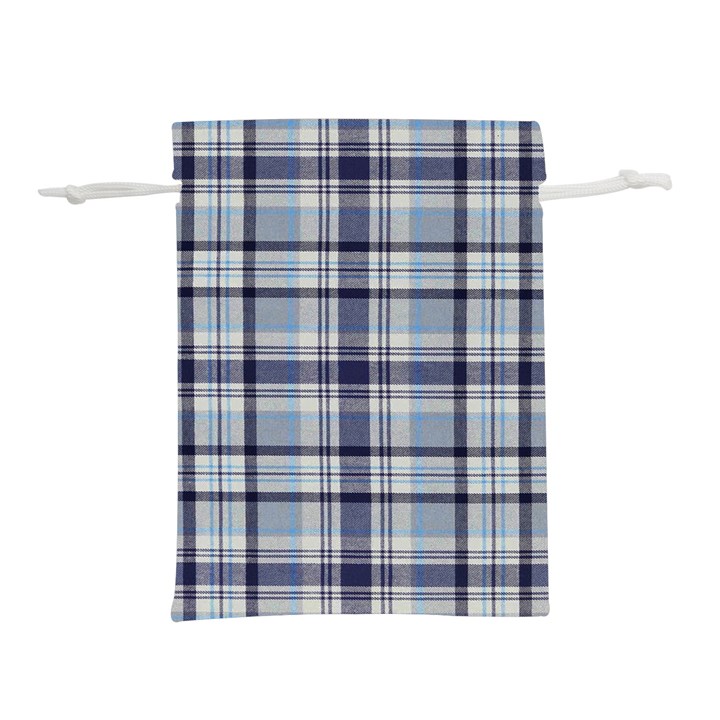 Tartan Design 2 Lightweight Drawstring Pouch (S)