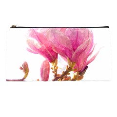 Magnolia Roze Aquarel Watercolor Pencil Cases by picsaspassion