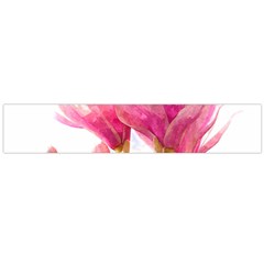 Magnolia Roze aquarel watercolor Large Flano Scarf 