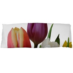 Tulips Spring Bouquet Body Pillow Case Dakimakura (two Sides) by picsaspassion