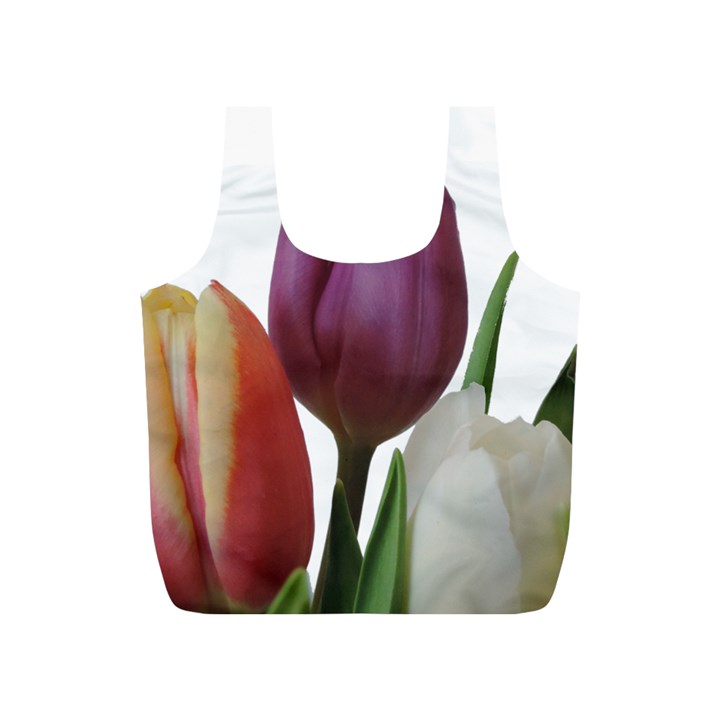 Tulips spring bouquet Full Print Recycle Bag (S)