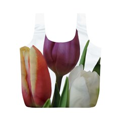 Tulips Spring Bouquet Full Print Recycle Bag (m) by picsaspassion