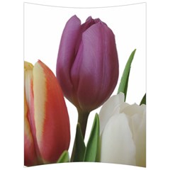 Tulips Spring Bouquet Back Support Cushion by picsaspassion