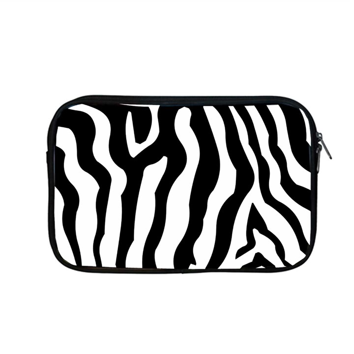 Wild Zebra pattern black and white Apple MacBook Pro 13  Zipper Case