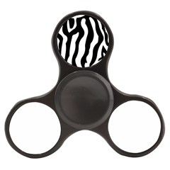 Wild Zebra Pattern Black And White Finger Spinner by picsaspassion