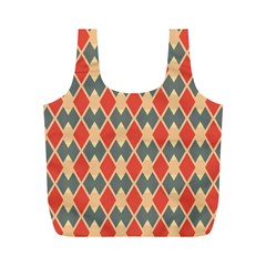 Illustrations Triangle Full Print Recycle Bag (m) by Mariart