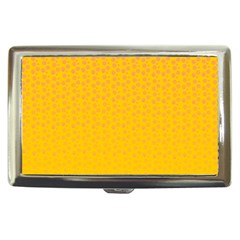 Background Polka Yellow Cigarette Money Case