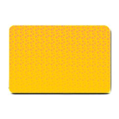 Background Polka Yellow Small Doormat 