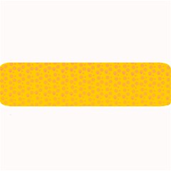 Background Polka Yellow Large Bar Mats