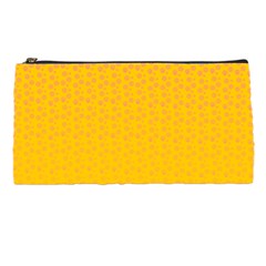 Background Polka Yellow Pencil Cases by HermanTelo