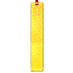 Background Polka Yellow Large Book Marks