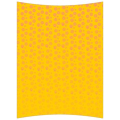 Background Polka Yellow Back Support Cushion