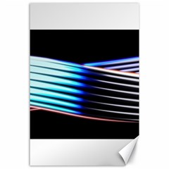 Motion Line Illustrations Canvas 24  X 36 