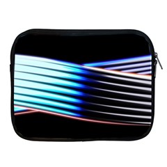 Motion Line Illustrations Apple Ipad 2/3/4 Zipper Cases