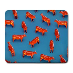 Illustrations Cow Agriculture Livestock Large Mousepads by HermanTelo