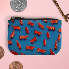 Illustrations Cow Agriculture Livestock Mini Coin Purse by HermanTelo